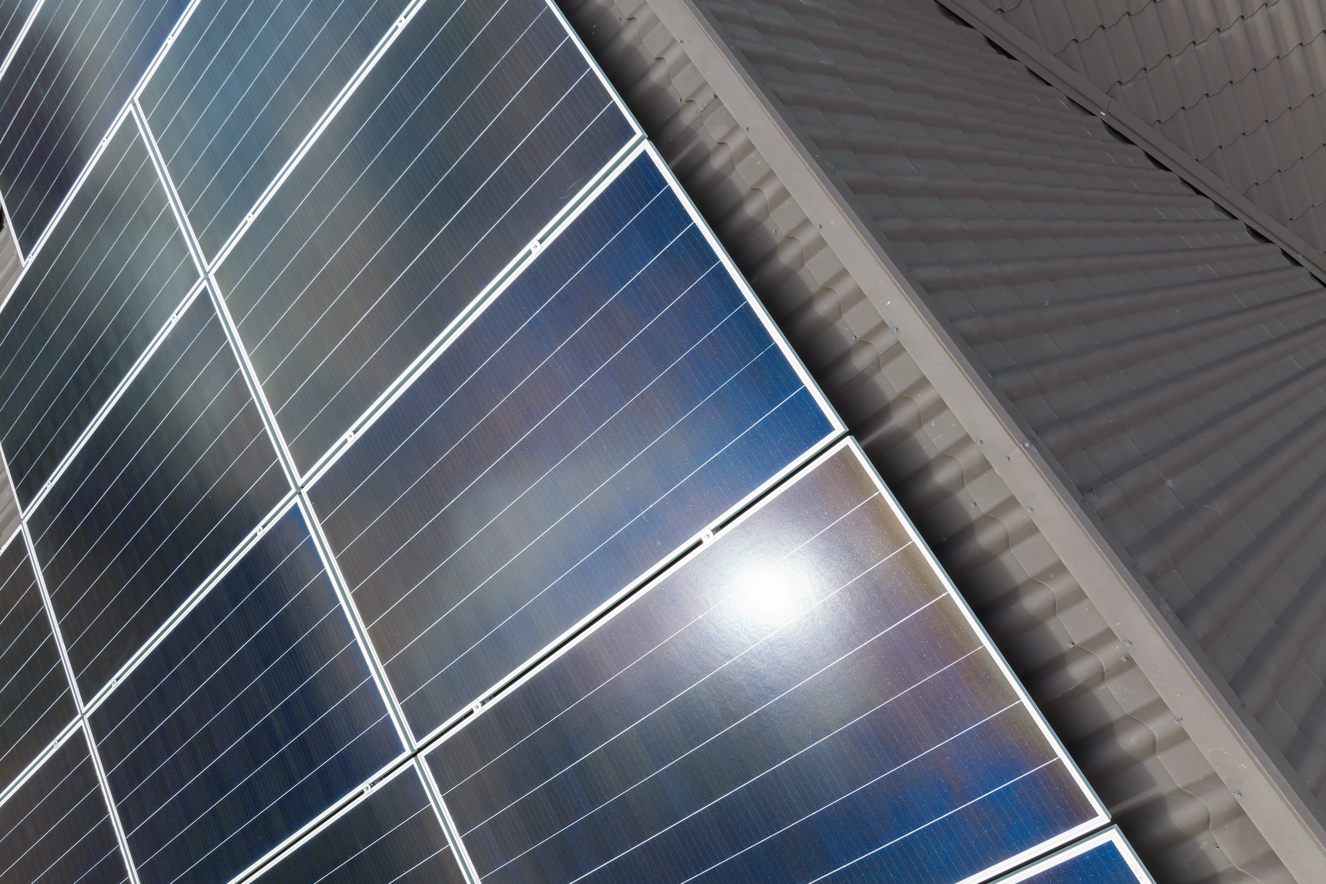 Commercial and industrial solar installation