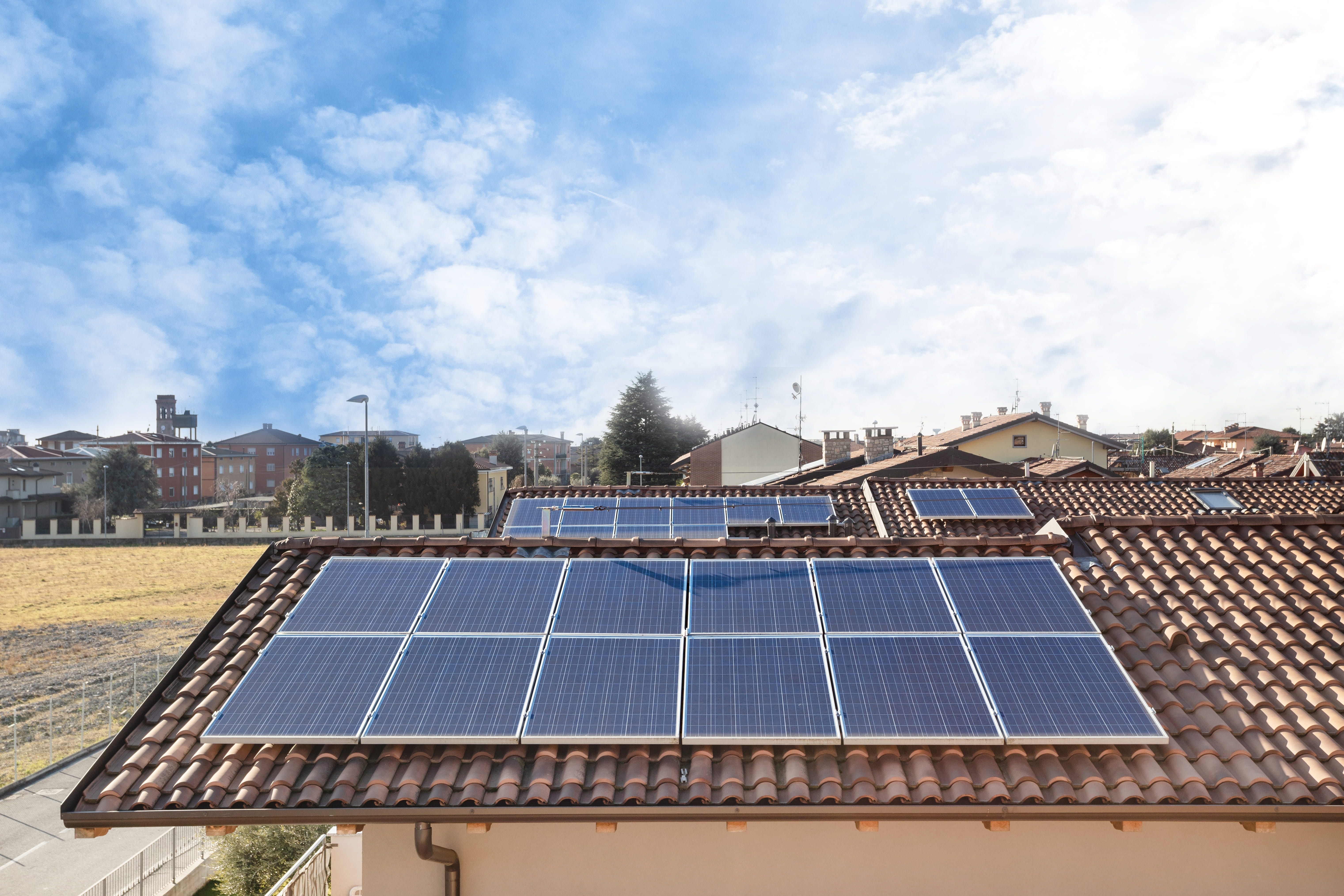 Residential solar installation